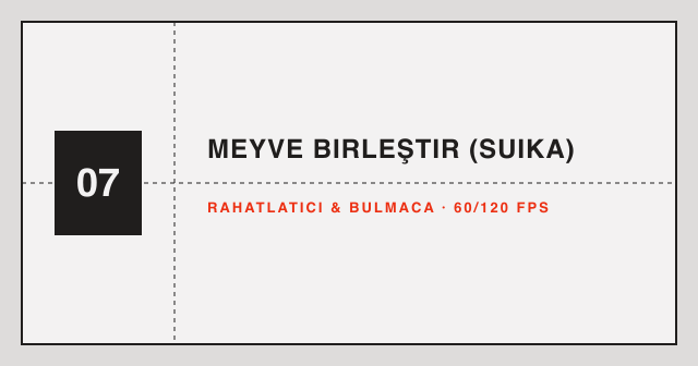 Meyve Birleştir (Suika)